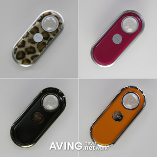 Illustration for article titled Hitachi's Concept Remote Looks Minimalistic, Comes in Leopard Print